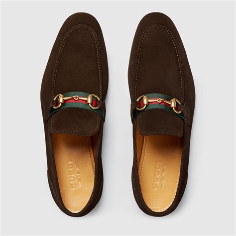 Gucci moccasins suede men's loafers